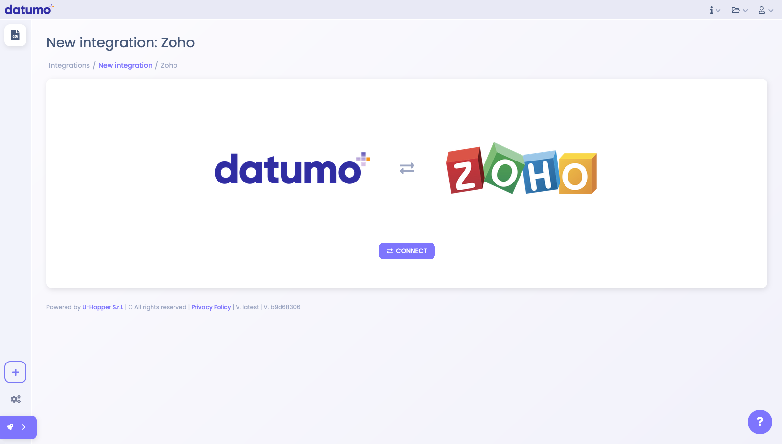 Zoho integration